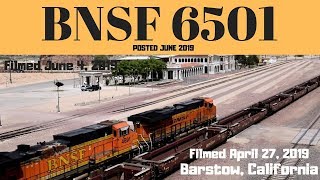 BNSF Intermodal Train BNSF 6501 - #VisionsofEd