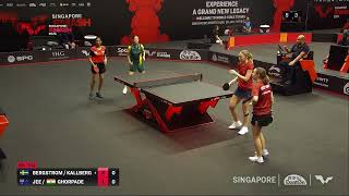 Bergstrom/ Kallberg vs Jee/ Ghorpade - WD R32 - WTT Singapore Smash 2025