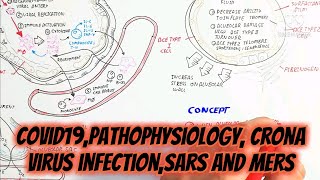 Covid19,Pathophysiology,Crona Virus Infection,Sars And Mers