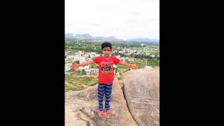 Beautiful view of Madanapalle from Top of Hill.