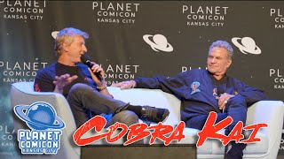 Cobra Kai Interview - William Zabka And Martin Kove Planet Comicon Panel