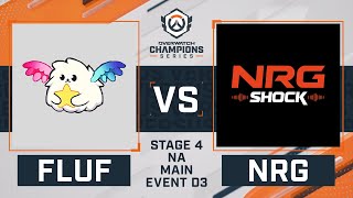 OWCS NA Stage 4 - Main Event Day 3 | Fluffy Dreamland v NRG Shock