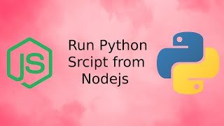 Run Python Script from NodeJS using child process spawn() method Rest api