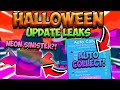 🎃HALLOWEEN UPDATE LEAKS & NEW SECRETS In Next Bubble Gum Simulator Update!! (Roblox)