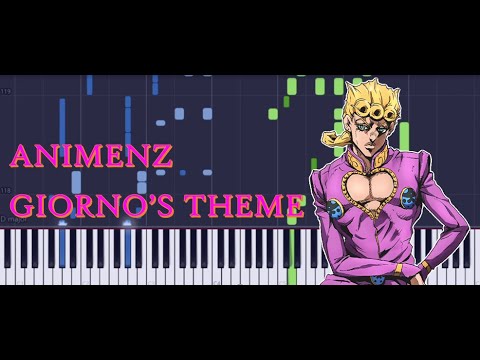 Animenz Giorno S Theme Jojo S Bizarre Adventure Part 5
