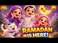 🌙 Ramadan Is Here! | Happy Ramadan Nasheed for Kids | Islamic Kids Special Song | #ramadanforkids