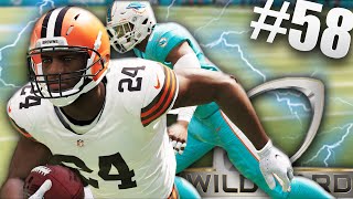 Nick Chubb Is Going To Break A Record In The Playoffs... Madden 22 Miami Dolphins Franchise Ep.58