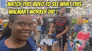 I Never Expected This Walmart Worker To Do This !