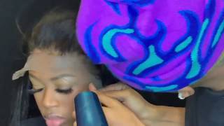 🤯 MUST WATCH  🤯 SUPER SILKY WATER WAVE FRONTAL INSTALL ✨  FT MSHERE HAIR    ALIEXPRESS  LONNIE  B