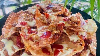 রেস্টুরেন্ট style নাচোস রেসিপি। Bangladeshi restaurant style Mexican Nachos Recipe 😋