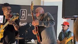 Jamming - Isaiah Sharkey \u0026 Mark Whitfield @ D'Angelico NAMM 2025