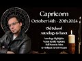 Capricorn Weekly October 14th - 20th 2024 Old School Astrology & Tarot