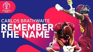 Carlos Brathwaite - "REMEMBER THE NAME" | 2016 vs 2019 CWC Innings | ICC Cricket World Cup 2019