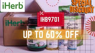 Best iHerb Coupon Codes 2025: iHerb DisCount Code 60% OFF Promo Code