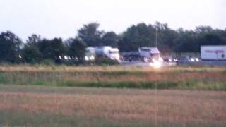 Dreister Autofahrer - Rückwärtsfahrt auf der Autobahn1 (01.08.2011)