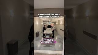 Water Cremation 💧⚱️♻️ #mortician #greenburial #aquamation #watercremation #alkalinehydrolysis