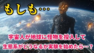 【もしも】宙人が地球に怪物を投入して、生態系がどうなるか実験を始めたら…？【SFサスペンスミステリー映画】