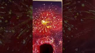 Fireworks 🎆🎇 #art #painting