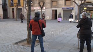 Concentració simultània contra el racisme a Ripoll i a Vic