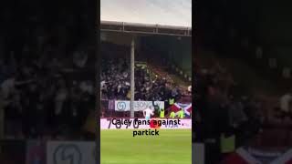Caley fans at partick #inverness #caley #thistle #scottish