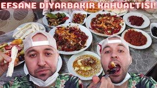 Diyarbakır'ın Efsane Kahvaltısı! Bu Kahvaltı İçin Diyarbakır'a Gidilir! Diyarbakır Sokak Lezzetleri