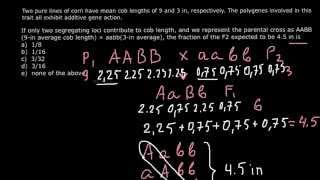 How to solve quantitative genetics problems