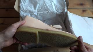 Clarks Originals Desert Boot Unboxing in Vegetable Tanned Leather (4K!)