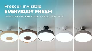 Gama de ventiladores de techo EnerySilence Aero 4280 Invisible