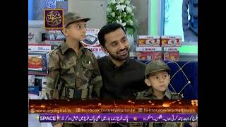Shan e iftar 4th July 2015 Part 2 Junaid Jamshed and Waseem Badami