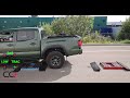 toyota tacoma 4x4 roller slip test no rear locker no crawl control