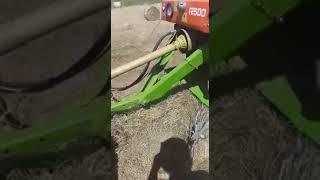 Zetor 3545 and Wolagri mini round baler