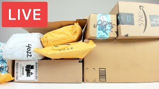 🔴 LIVE // My Massive Amazon Unboxing 2.0