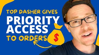 Top Dashers Get Priority Access On Orders