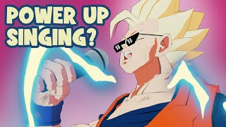 If Dragon Ball Characters SANG while powering up! PART 2