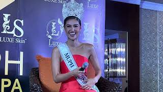 WINWYN MARQUEZ sashaying ceremony as MISS UNIVERSE PHILIPPINES – MUNTINLUPA #WinwynMarquez #MUPH