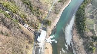 下生坂上空からの風景