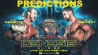 TNA GENESIS 2025 PREDICTIONS