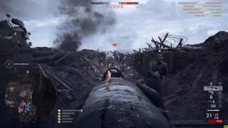 Battlefield 1 - Full Round Of Conquest On Fort De Vaux - They Shall Not Pass DLC