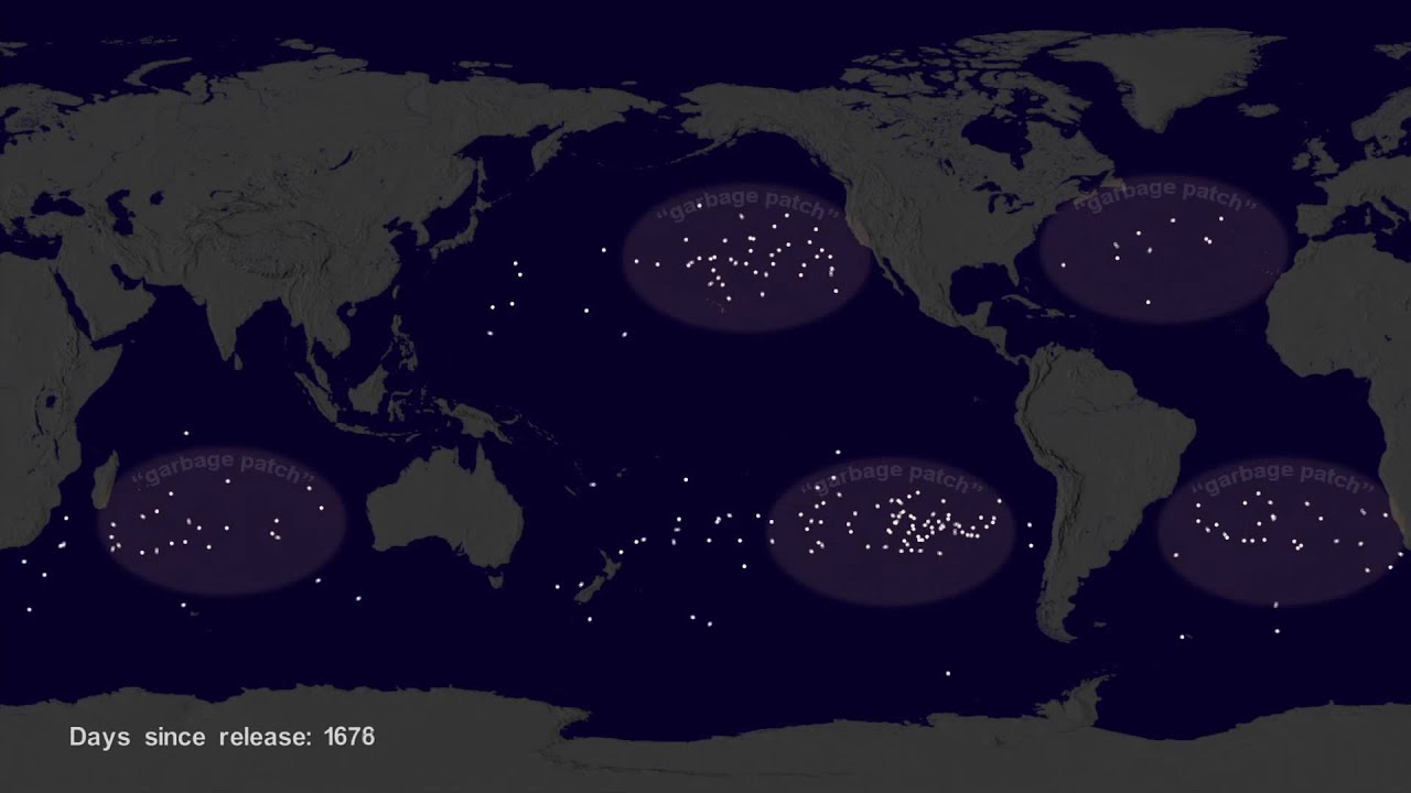 NASA's Garbage Patch Visualization Experiment - YouTube