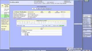 Allergies and Home Meds List Meditech 6