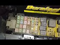 Jeep liberty fuses locations, bad fuses, locate interior light fuse, parasitic draw test.