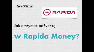 Rapida Money - jak otrzymać pożyczkę dla zadłużonych