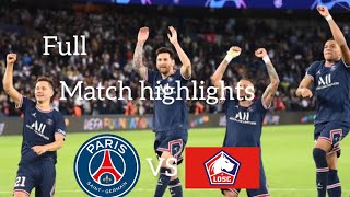 full match highlights psg vs losc 4 - 3