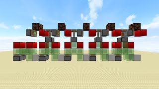 3 Types Pushable Binary Counter