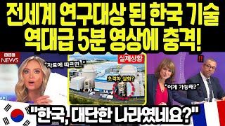 [해외감동사연] 한국이 원전을 가르친다고? 유럽·중동 전문가들 충격적 평가!