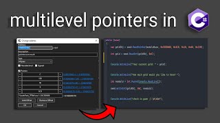 how read/write multilevel pointers in C# .NET