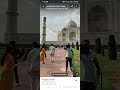 Street view Thaj Mahal #shortvideo #trending #tourism #temple #trip #guru