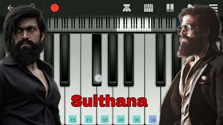 Sulthana | KGF 2 | Easy Piano Tutorial | Perfect Piano