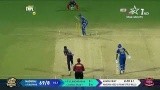 TNPL 2022 Highlights IDream Trippur Tamizhans v Siechem Madurai Panthers Match 23 Highlights TNPL