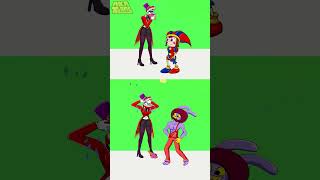 Good Pomni vs Bad Jax - (Which you are?) | The Amazing Digital Circus - Funny Animation #shorts